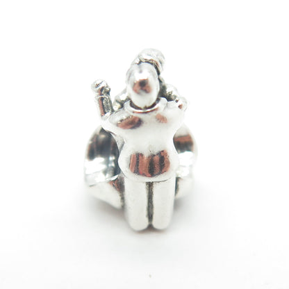 PANDORA 925 Sterling Silver First Dance Wedding Bead Charm