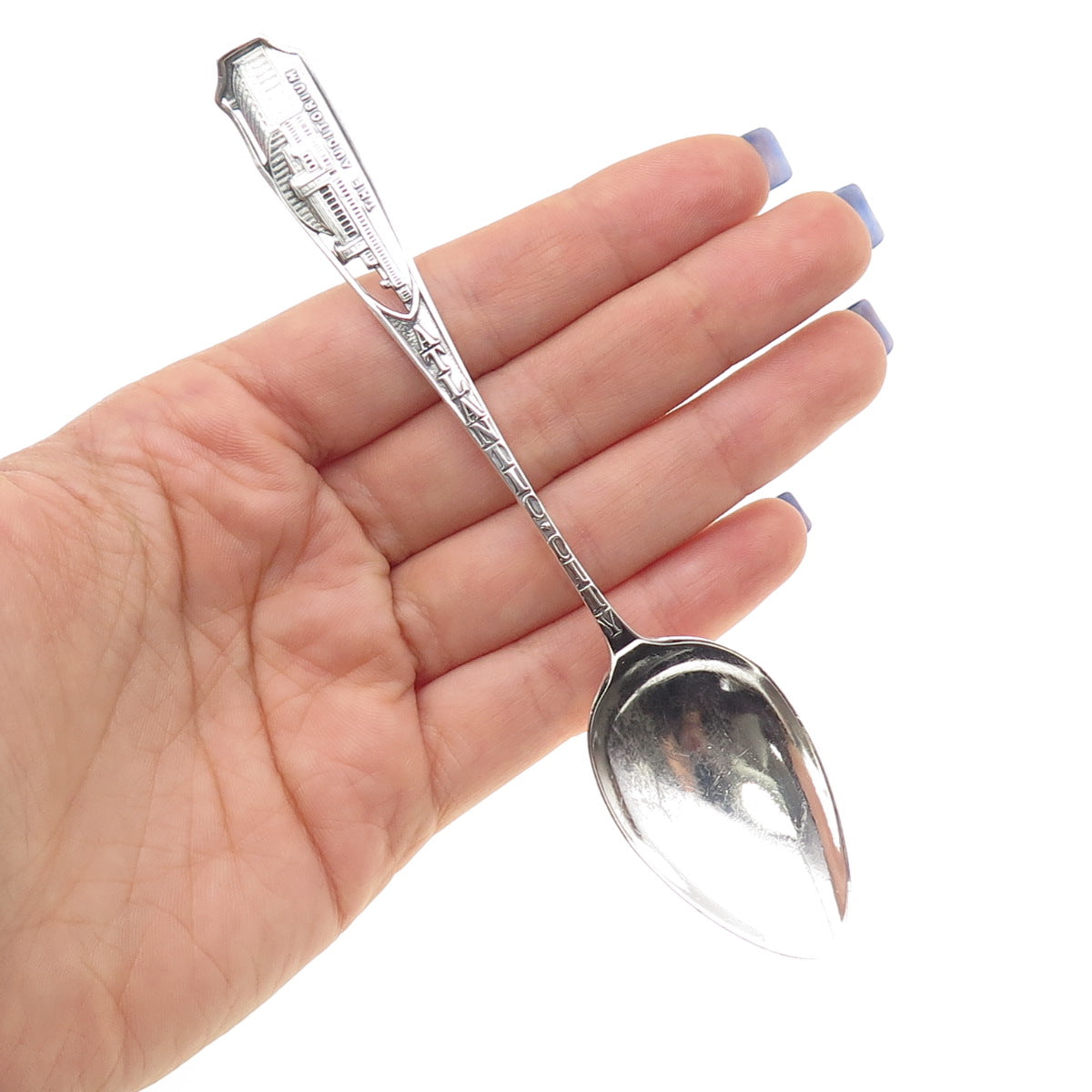 Watson Sterling Silver Antique Art Deco Atlantic City Auditorium Coffee Spoon