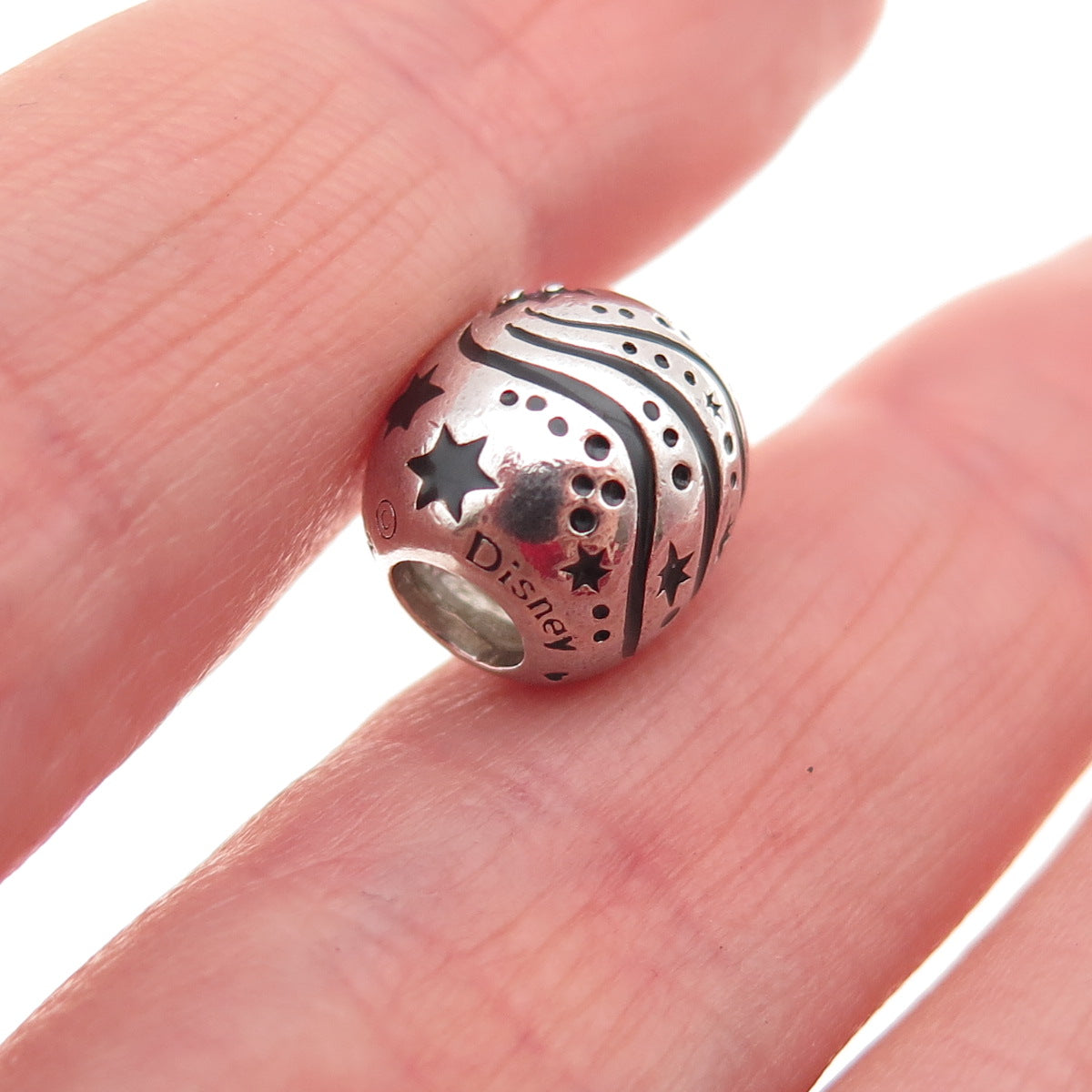 Chamilia & Disney 925 Sterling Enamel Believing is Just the Beginning Bead Charm
