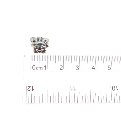 CHAMILIA 925 Sterling Silver Fleur de Lis Slide Bead Charm