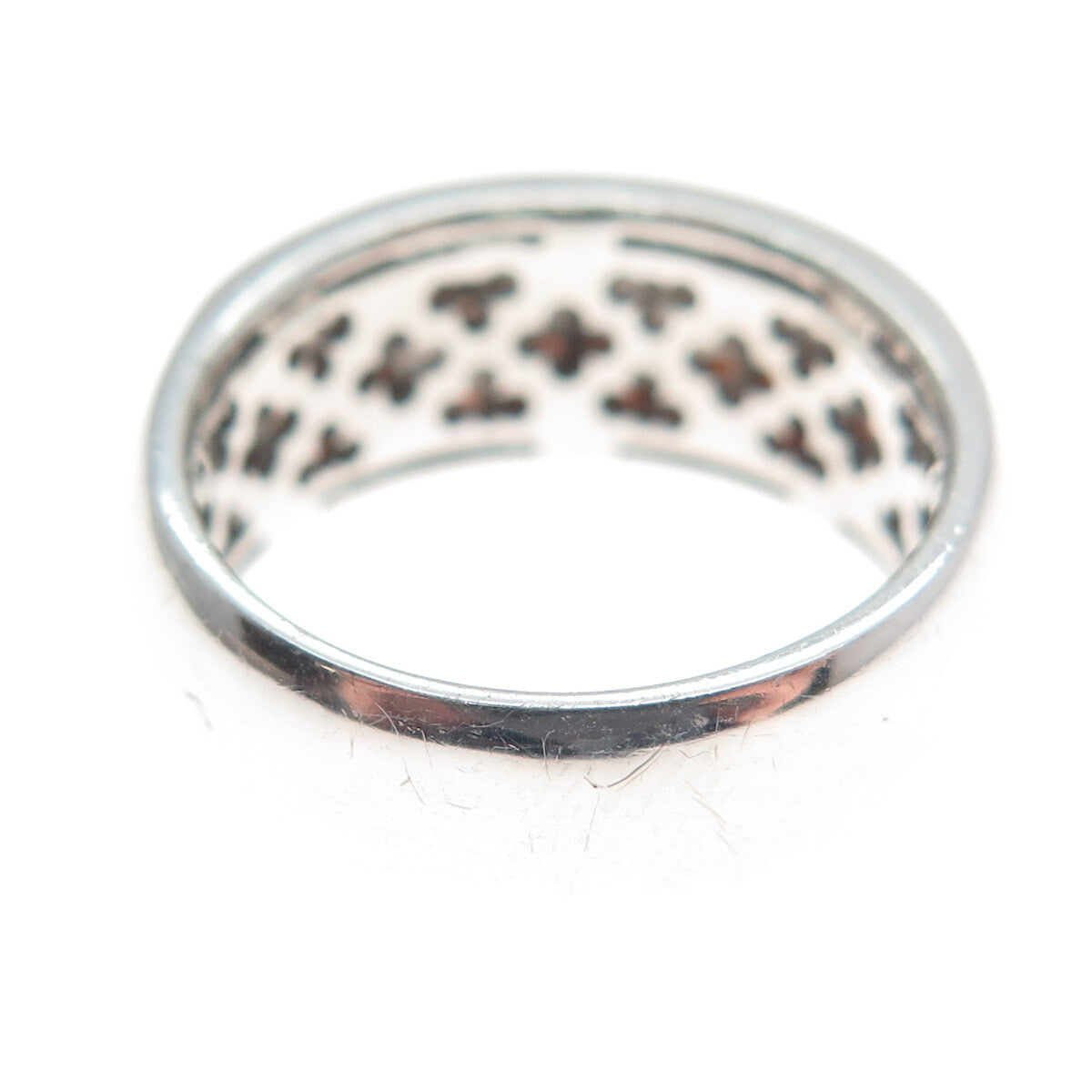 TC CROWN 925 Sterling Silver Round-Cut Cognac C Z Ring Size 7