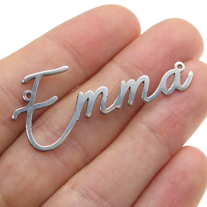 925 Sterling Silver "Emma" Personalized Centerpiece Pendant