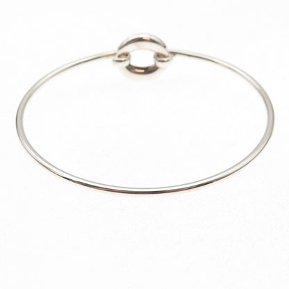 Tiffany & Co. Elsa Peretti 925 Sterling Vintage Sevillana O Bangle Bracelet 6"