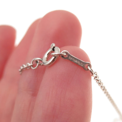 Tiffany & Co. Elsa Peretti 925 Sterling Silver Vintage Cable Chain Necklace 16"
