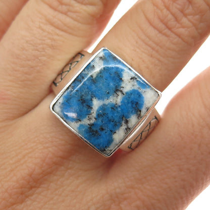 PHLD PlayHardLookDope 925 Sterling Silver Real K2 Jasper Ring Size 10.5