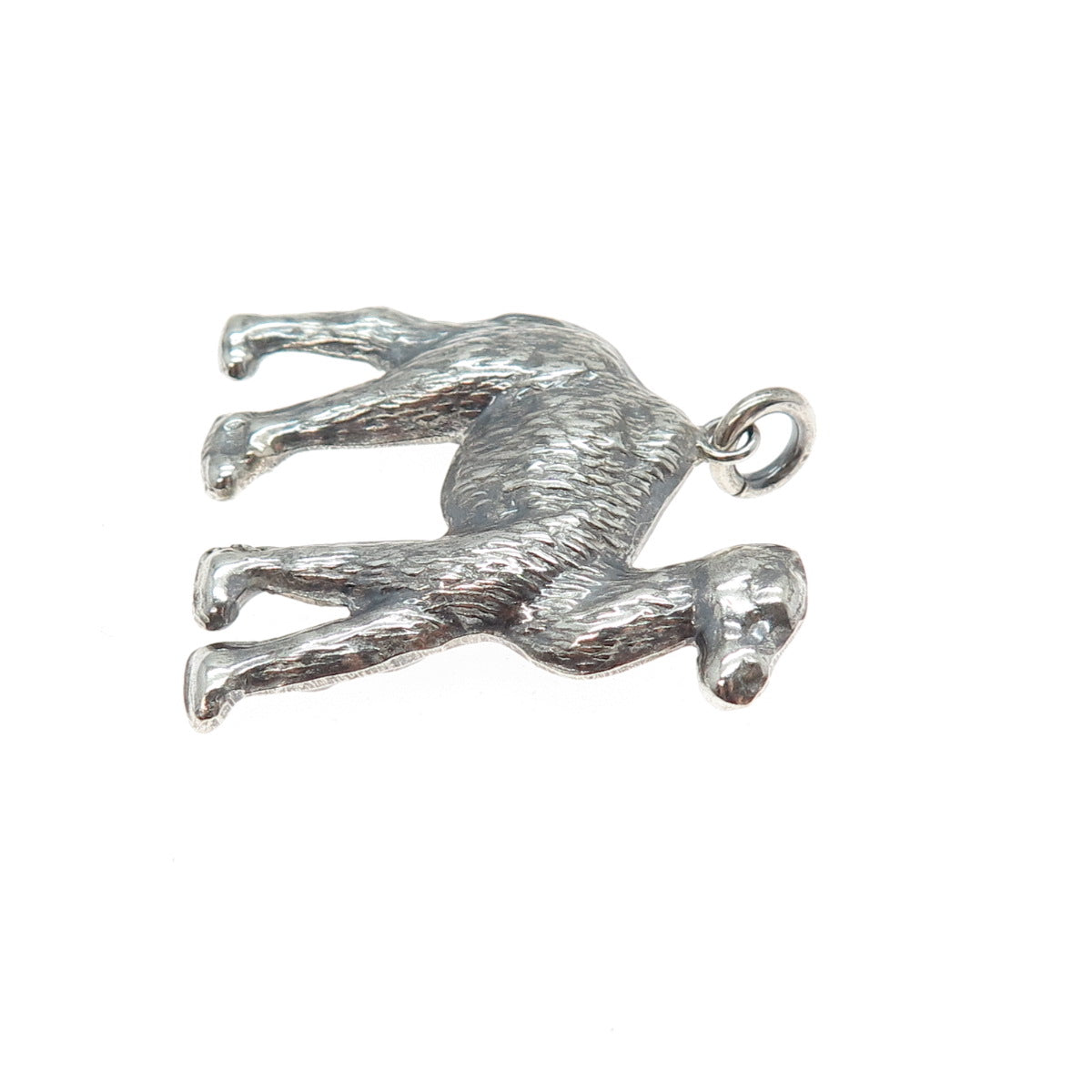 800 Silver Vintage Egyptian Camel Oxidized Pendant