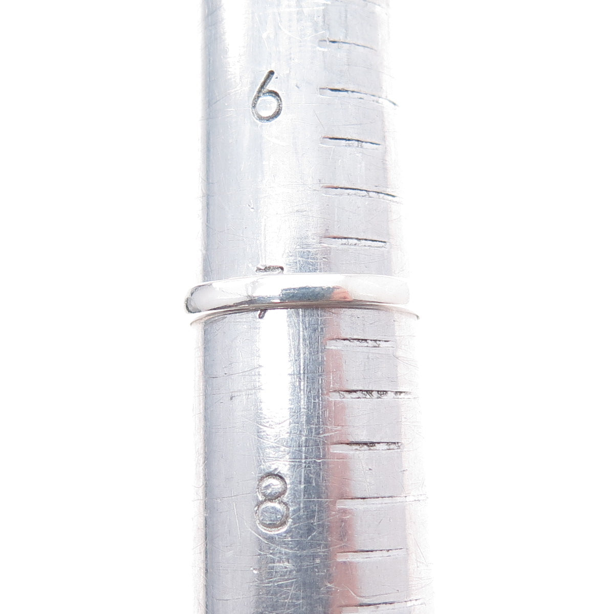 TGGC 925 Sterling Silver Real Sapphire & White Topaz Ring Size 7