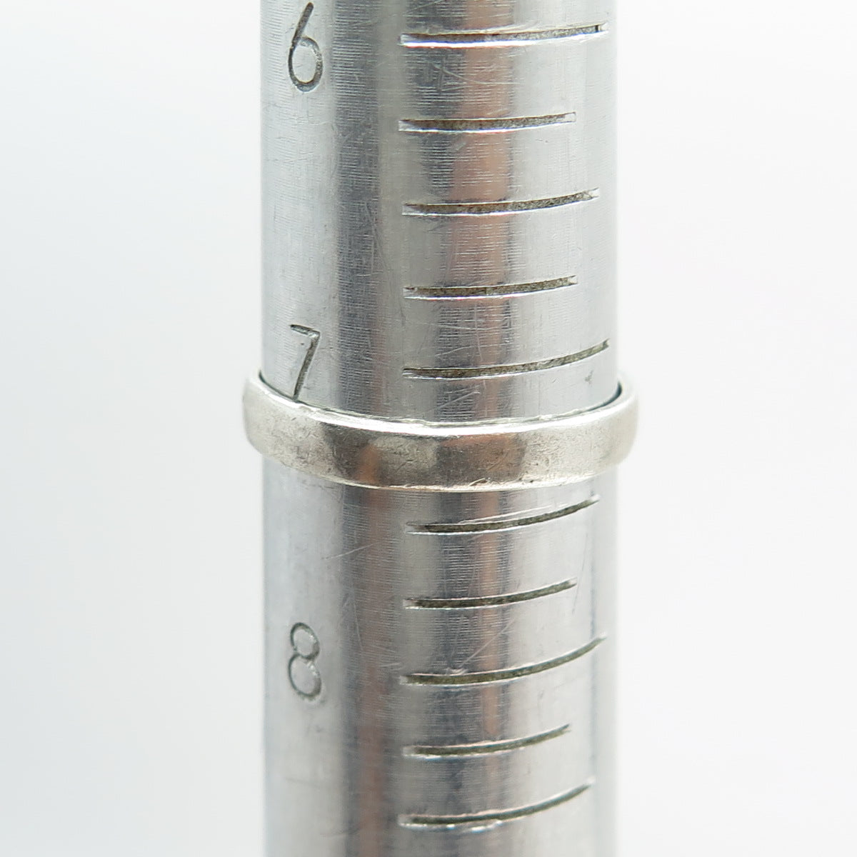 BELL TRADING POST 925 Sterling Silver Vintage Bisbee Turquoise Ring Size 7.5