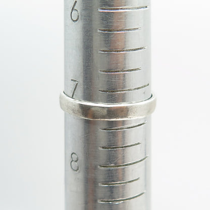 BELL TRADING POST 925 Sterling Silver Vintage Bisbee Turquoise Ring Size 7.5