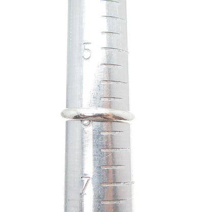 PB PAUL BRACKNA 925 Sterling Silver Vintage Stackable Wedding Band Ring Size 6