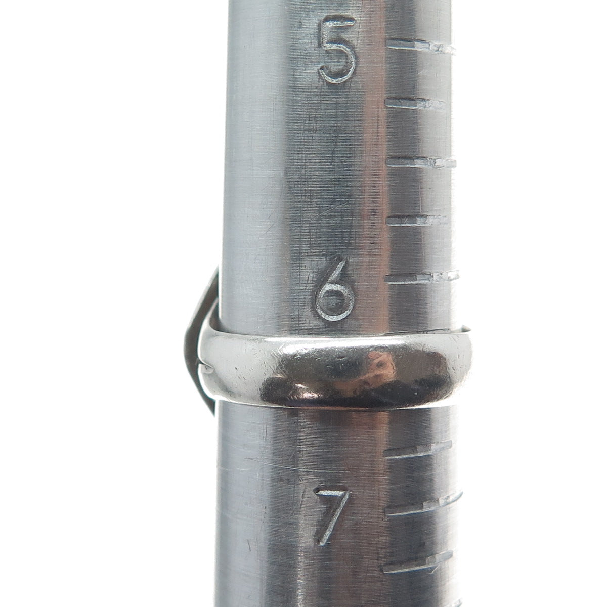 925 Sterling Silver Vintage Real Lapis Lazuli Gem Beaded Oxidized Ring Size 6.5