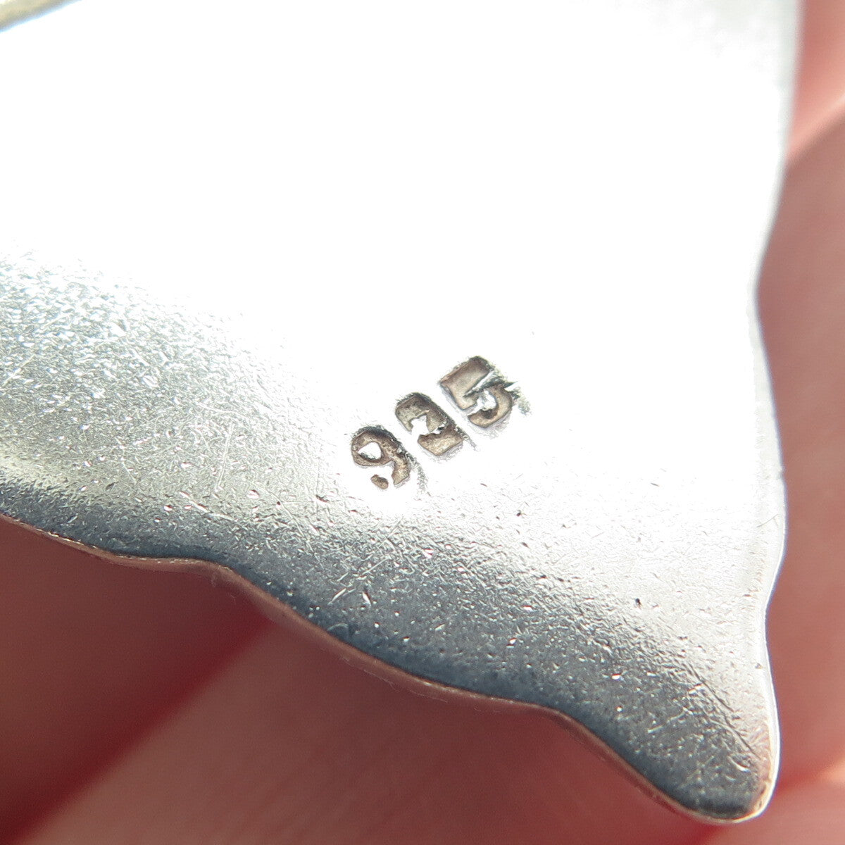 925 Sterling Silver Vintage Modernist Arrow Pin Brooch / Pendant