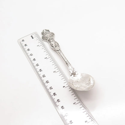 925 Sterling Silver Antique R. Wallace & Sons Mfg. Co "Old State House" Spoon
