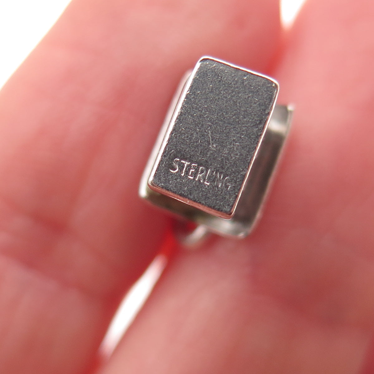 925 Sterling Silver Antique Art Deco Stanhope Church Prayer 3D Mini Pendant