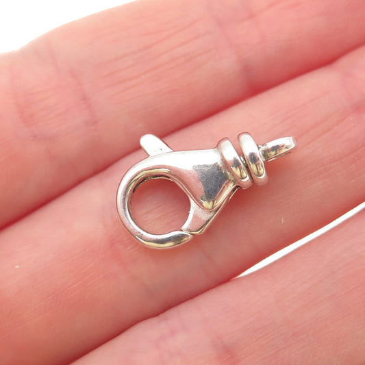 925 Sterling Silver Vintage Bracelet / Necklace Lobster Lock Clasp