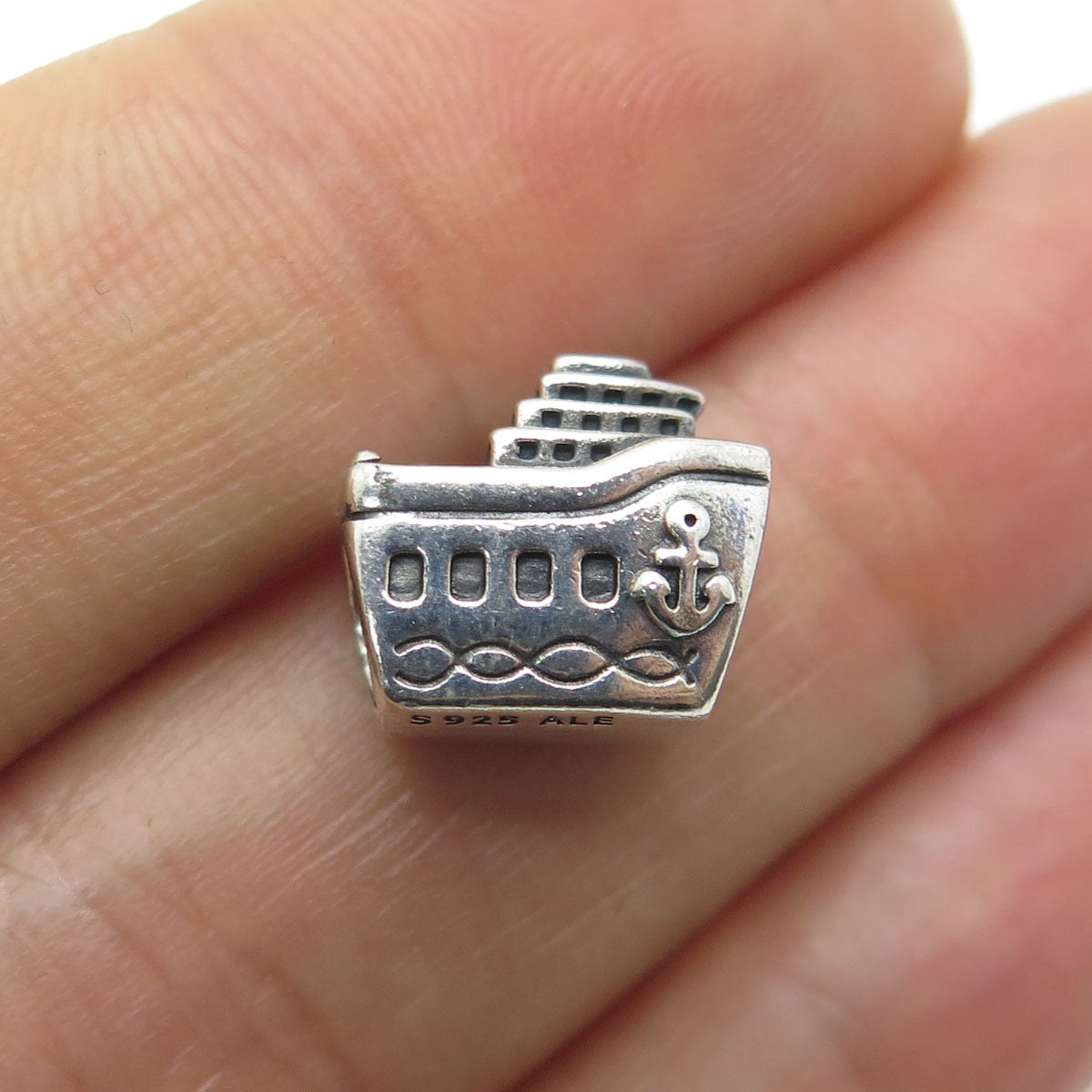 PANDORA 925 Sterling Silver Cruise Ship Bead Charm