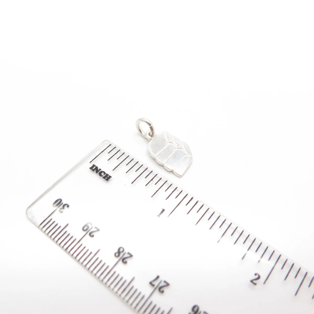 925 Sterling Silver Vintage J. M. Fisher Books Charm Pendant