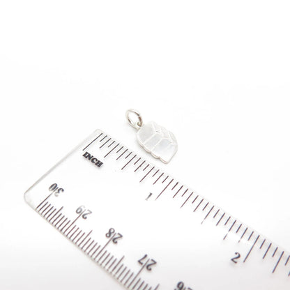 925 Sterling Silver Vintage J. M. Fisher Books Charm Pendant