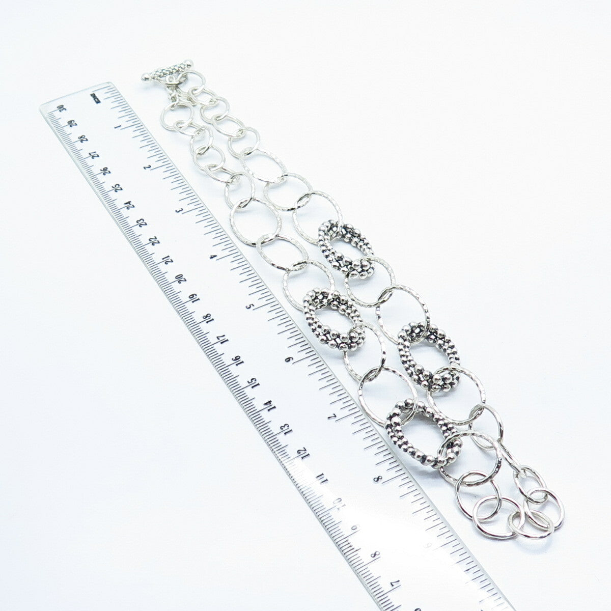 925 Sterling Silver Michael Dawkins Rolo Chain Necklace 18"