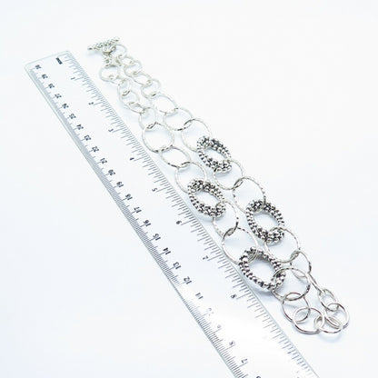 925 Sterling Silver Michael Dawkins Rolo Chain Necklace 18"