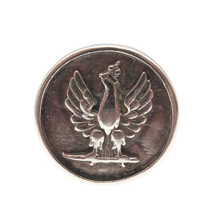 925 Sterling Silver Vintage Coat of Arms of Poland Signet Ring Size 11.5