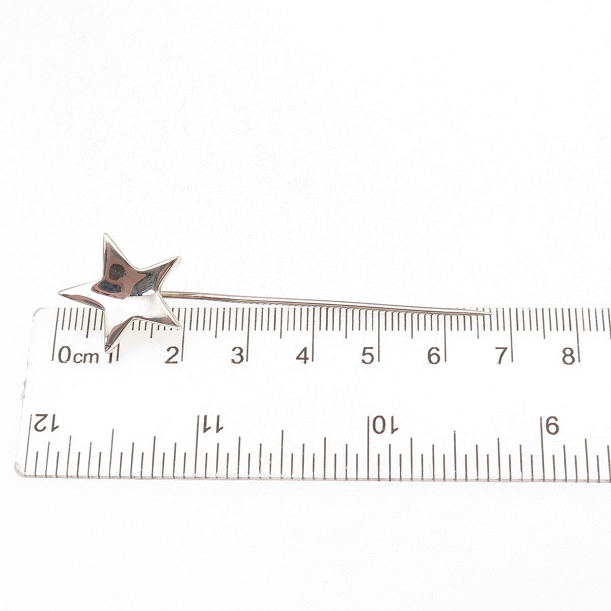 Alwand Vahan 925 Sterling Silver Vintage Star Lapel Pin
