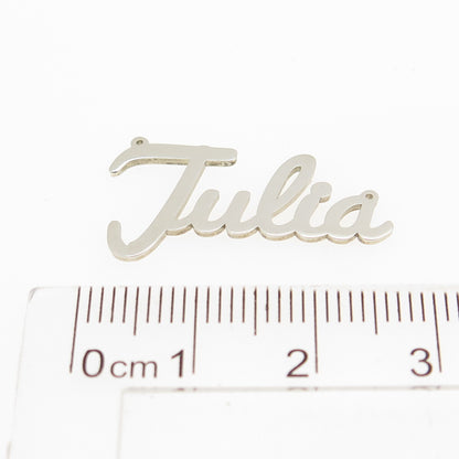 925 Sterling Silver "Julia" Personalized Centerpiece Pendant