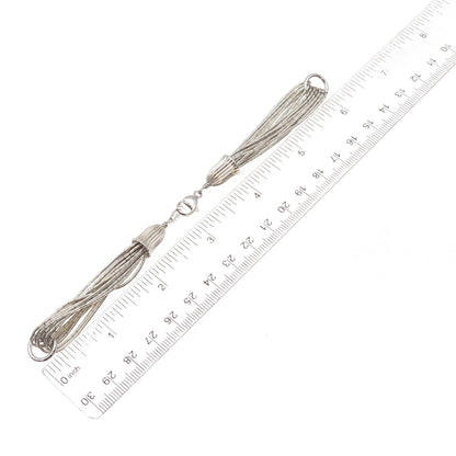 Carolyn Pollack Old Pawn 925 Sterling Silver Vintage Liquid Chain Watch Band 6"