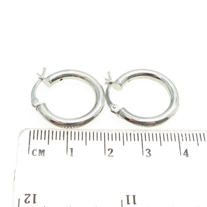 925 Sterling Silver Hoop Earrings