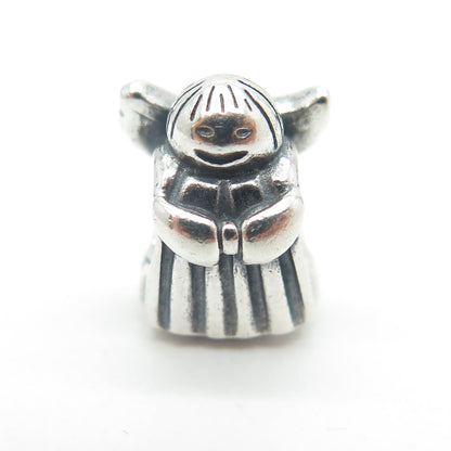 PANDORA 925 Sterling Silver Angel of Hope Bead Charm