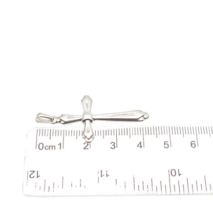 925 Sterling Silver Vintage Cross Charm Pendant