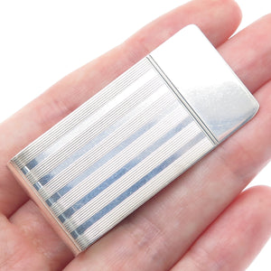 NATICO 925 Sterling Silver Vintage Classic Money Clip