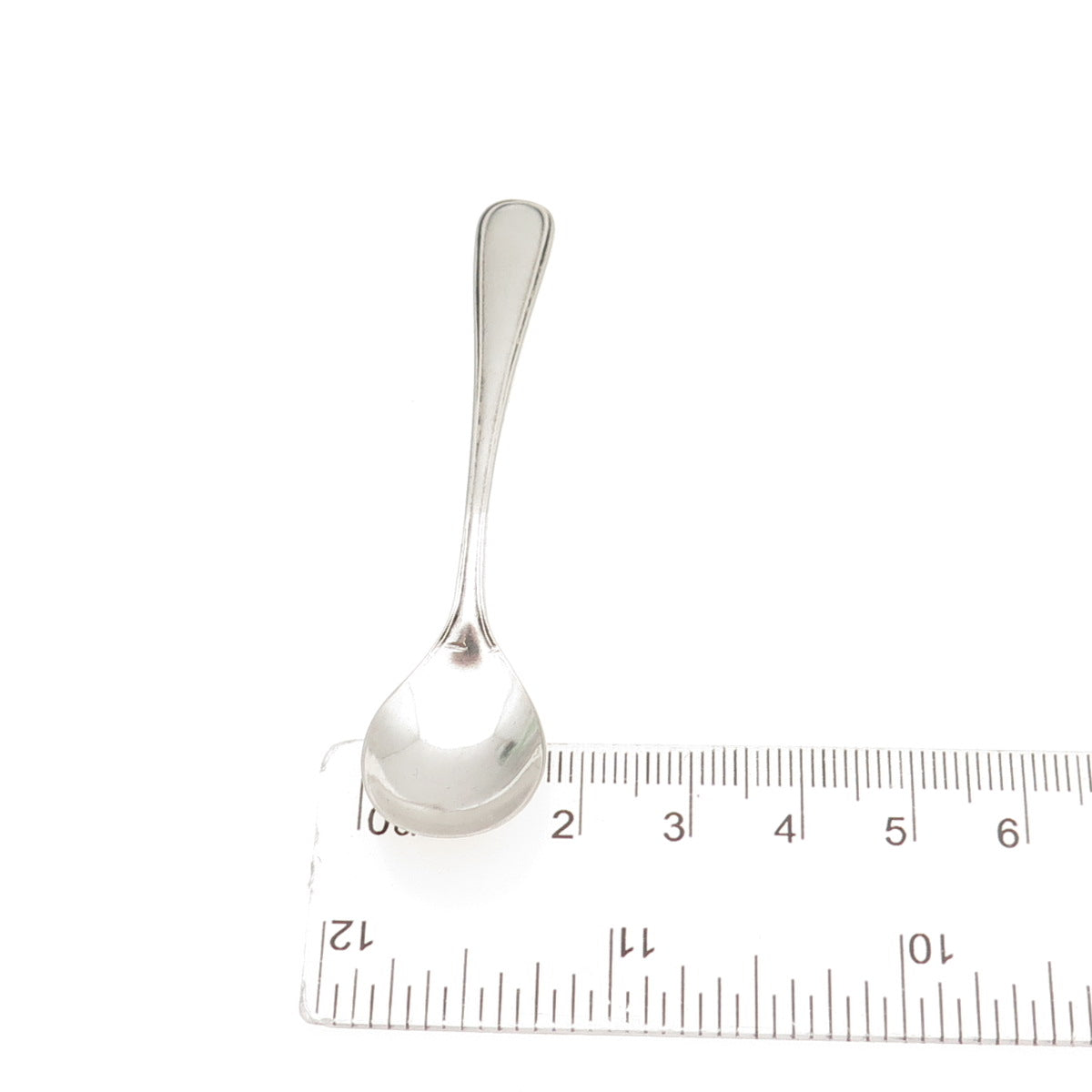 WEBSTER 925 Sterling Silver Antique Art Deco Individual Salt & Spices Spoon