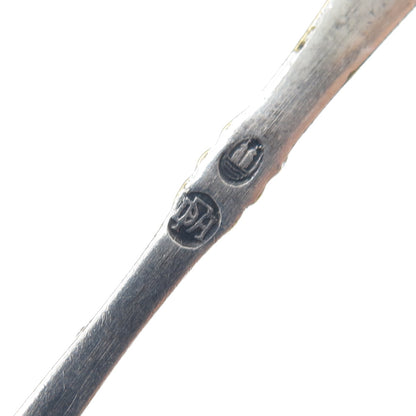 Silver-Tone Antique Denmark Grape & Leaf Sauce Ladle