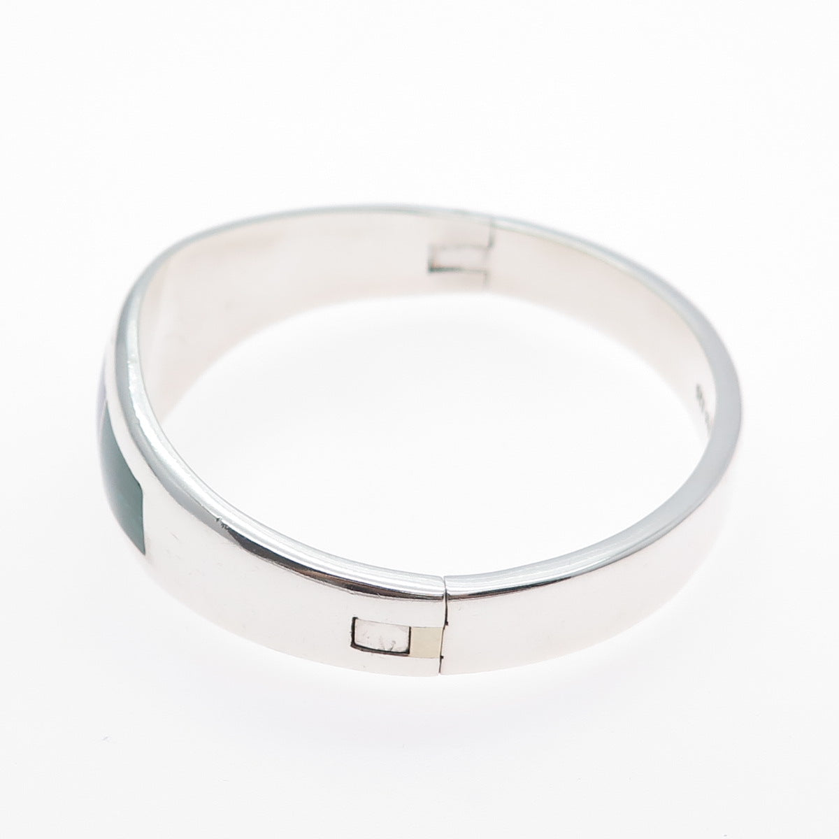 925 Sterling Vintage Mexico Turquoise Azurite Malachite & Sugilite Bracelet 7"