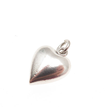 DANECRAFT 925 Sterling Silver Vintage Chatelaine Heart Mini Charm Pendant