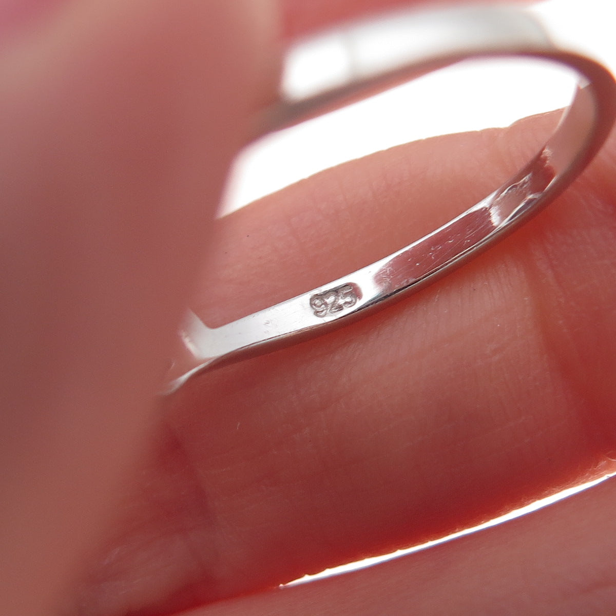 925 Sterling Silver Real Oval-Cut Tanzanite Bypass Ring Size 8