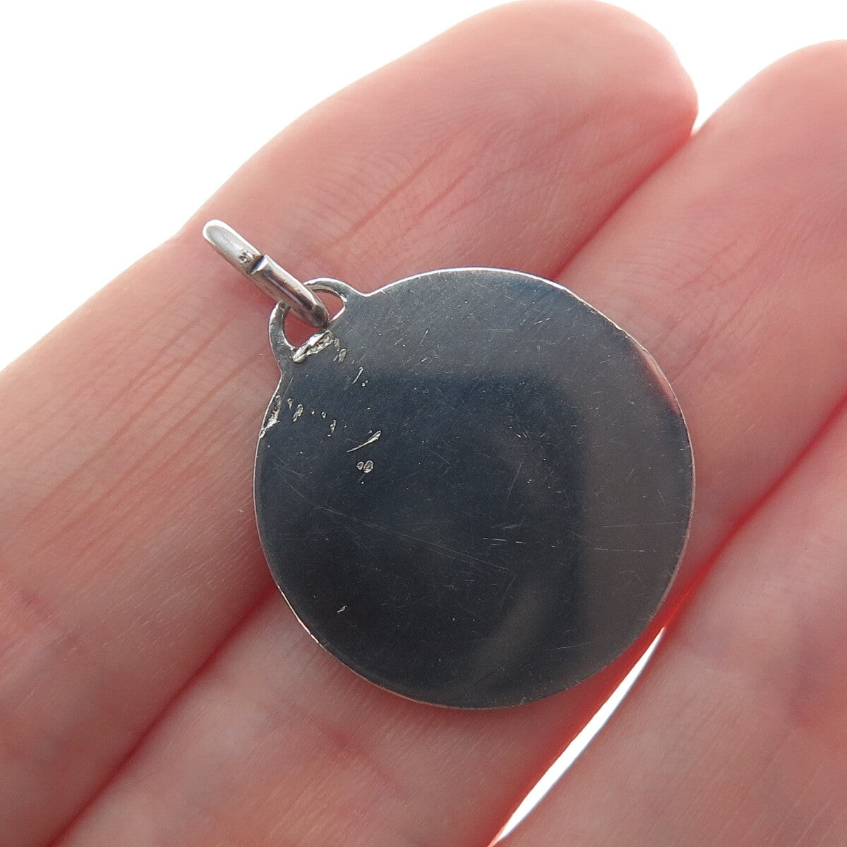 A & Z 925 Sterling Silver Vintage Pisces Zodiac Sign Minimalist Charm Pendant