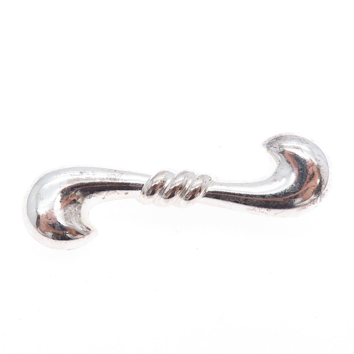 ROSS SIMONS 925 Sterling Silver Vintage Modernist Pin Brooch