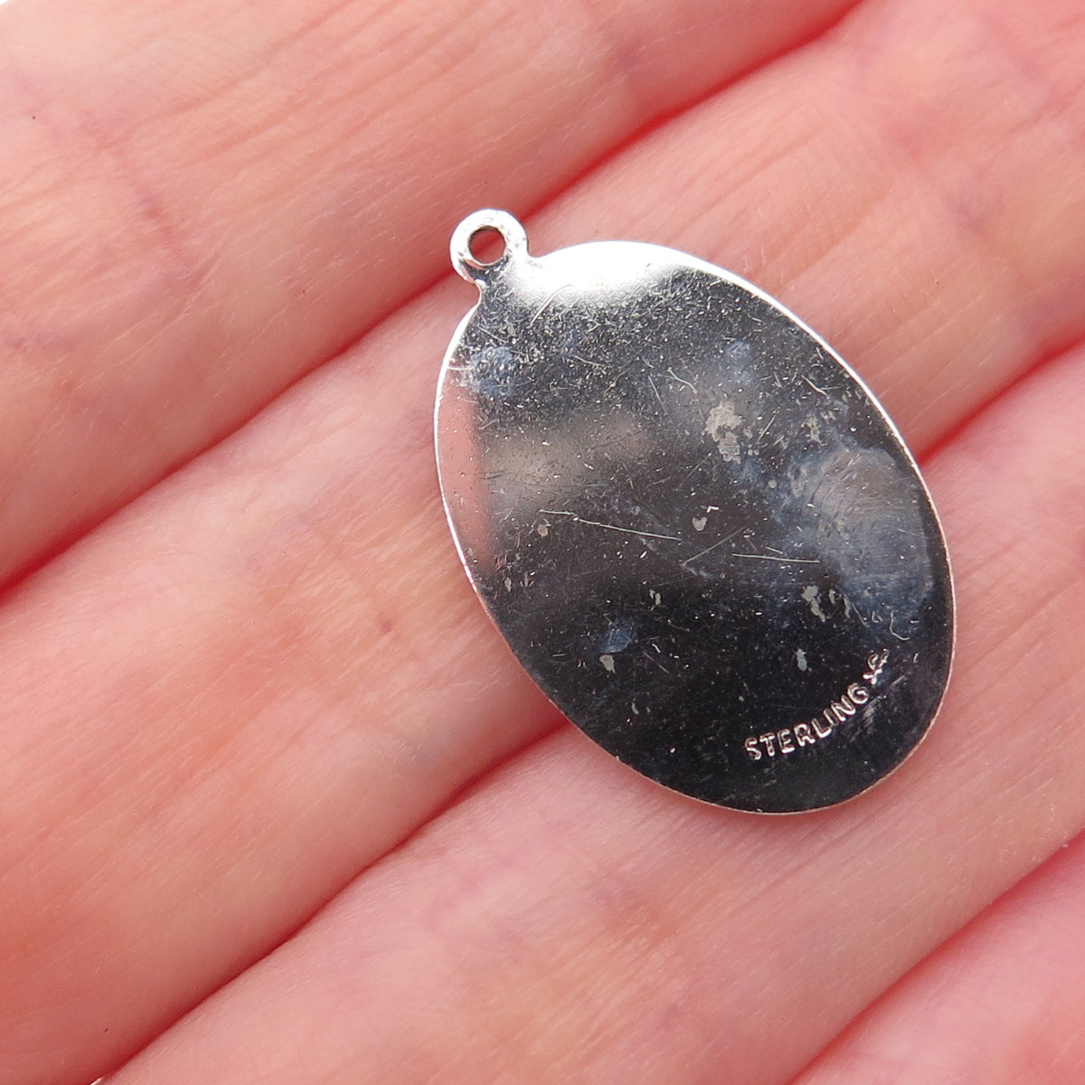 Griffith & Sons 925 Sterling Silver Vintage My Confirmation Charm Pendant