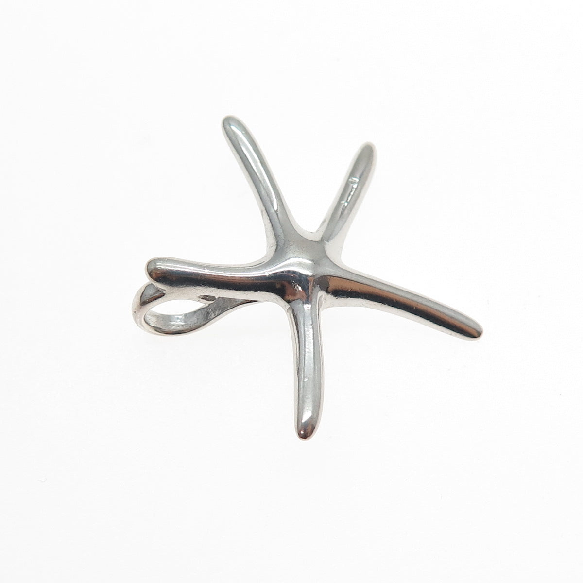 ANNIKA WITT 925 Sterling Silver Vintage Starfish Slide Charm Pendant