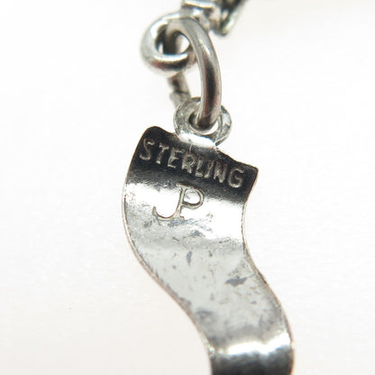 PACIFIC JEWELRY 925 Sterling Silver Vintage "Virginia Beach" Liner Ship Pendant