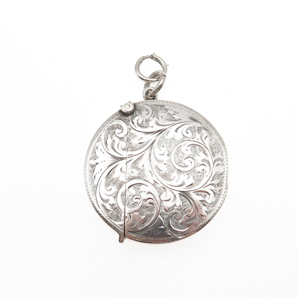 Arthur & John Zimmerman 925 Sterling Antique 1910 Birmingham Vesta Match Case