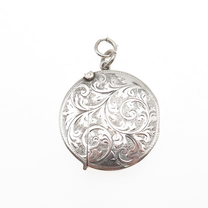 Arthur & John Zimmerman 925 Sterling Antique 1910 Birmingham Vesta Match Case