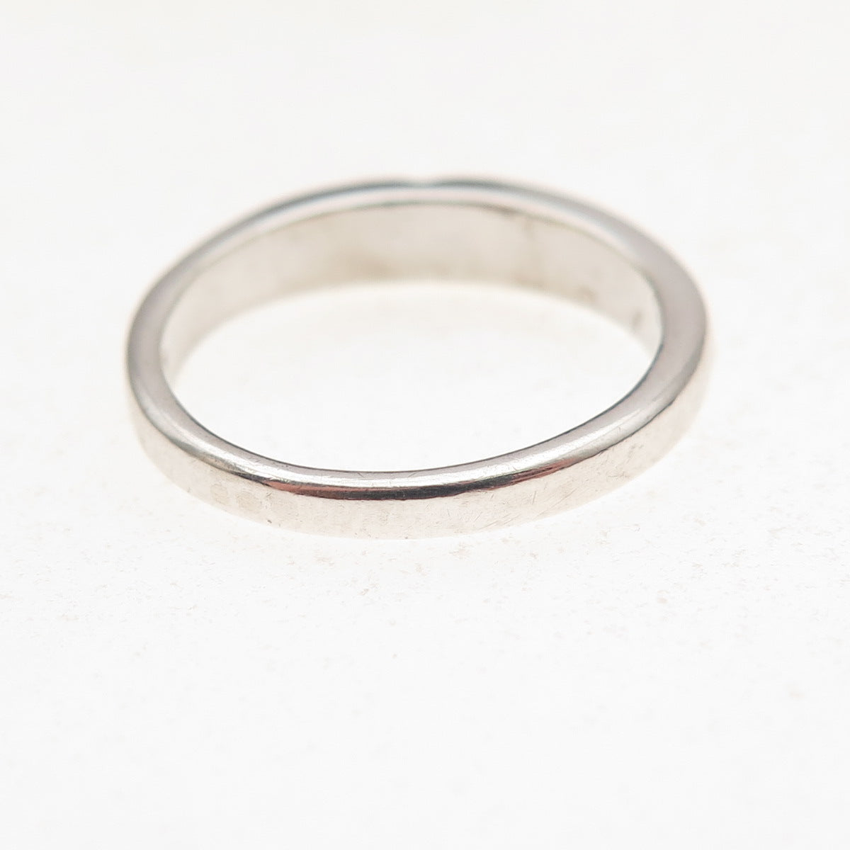 Old Pawn 925 Sterling Silver Vintage Southwestern Turquoise Inlay Ring Size 6