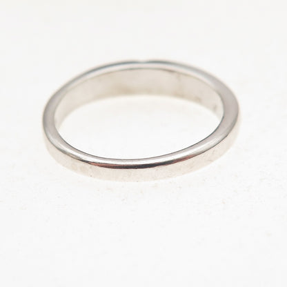 Old Pawn 925 Sterling Silver Vintage Southwestern Turquoise Inlay Ring Size 6