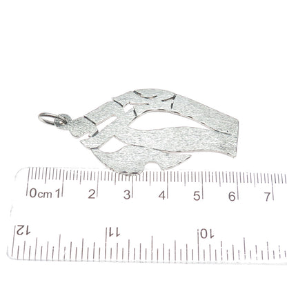NISSIM HIZME 925 Sterling Silver Vintage Judaica Pendant