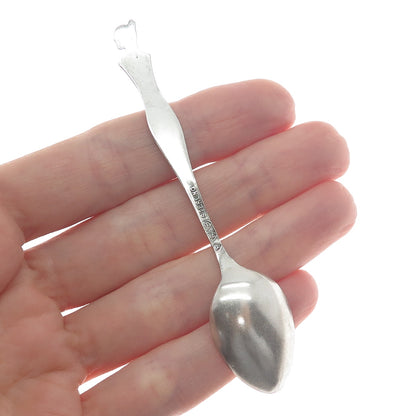 PAYE & BAKER 925 Sterling Antique Wisconsin Dells States & Cities Coffee Spoon