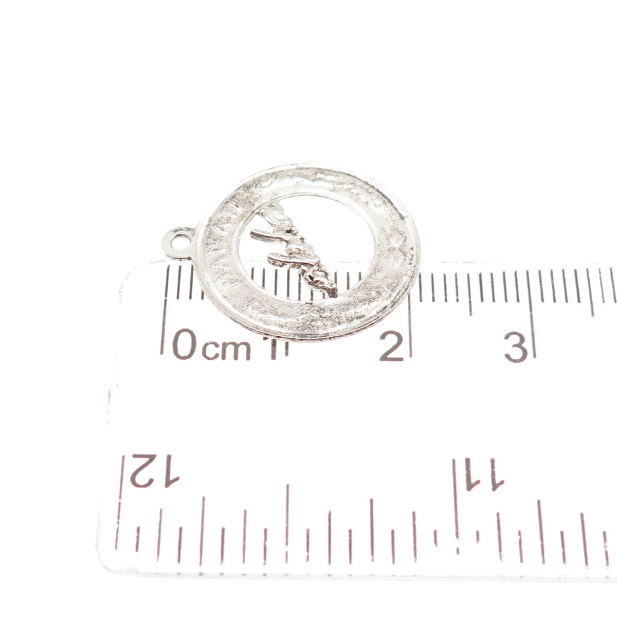925 Sterling Silver Vintage Hawaii Aloha Mini Charm Pendant