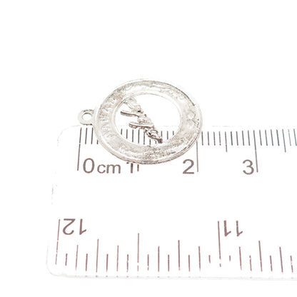 925 Sterling Silver Vintage Hawaii Aloha Mini Charm Pendant